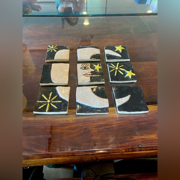 Handmade Celestial Pottery Art Created by Yours Truly - Picture 3 of 15